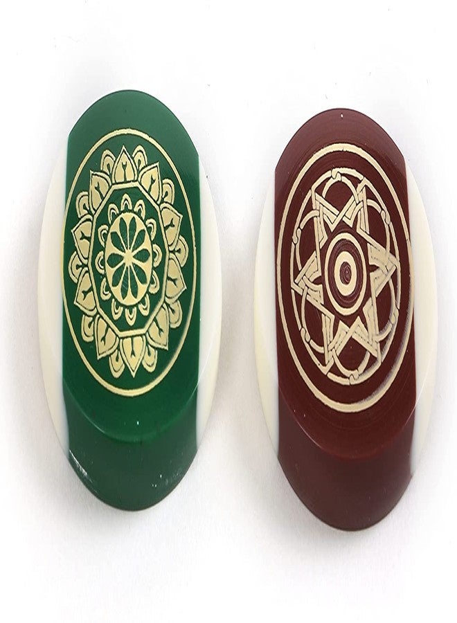 KD Willmax Board Striker Indoor Game Striker Accessories Set of 2 Used in National & International Carrom Tournament (Colour Ball) - Image 4